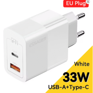 Carregador USB-C Essager 33w Carregamento Rápido